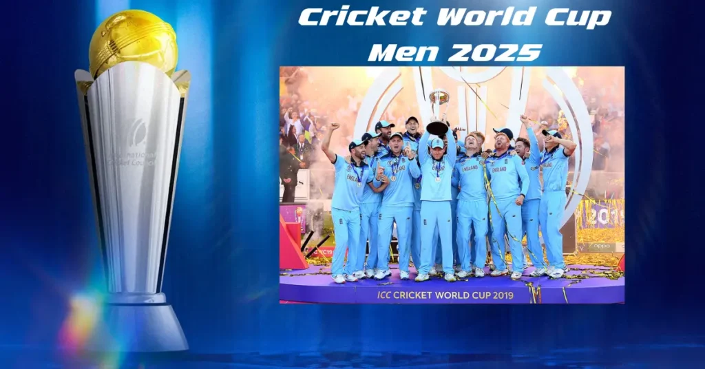 cricket world cup men 2025