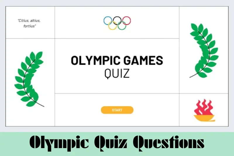 olympic quiz questions